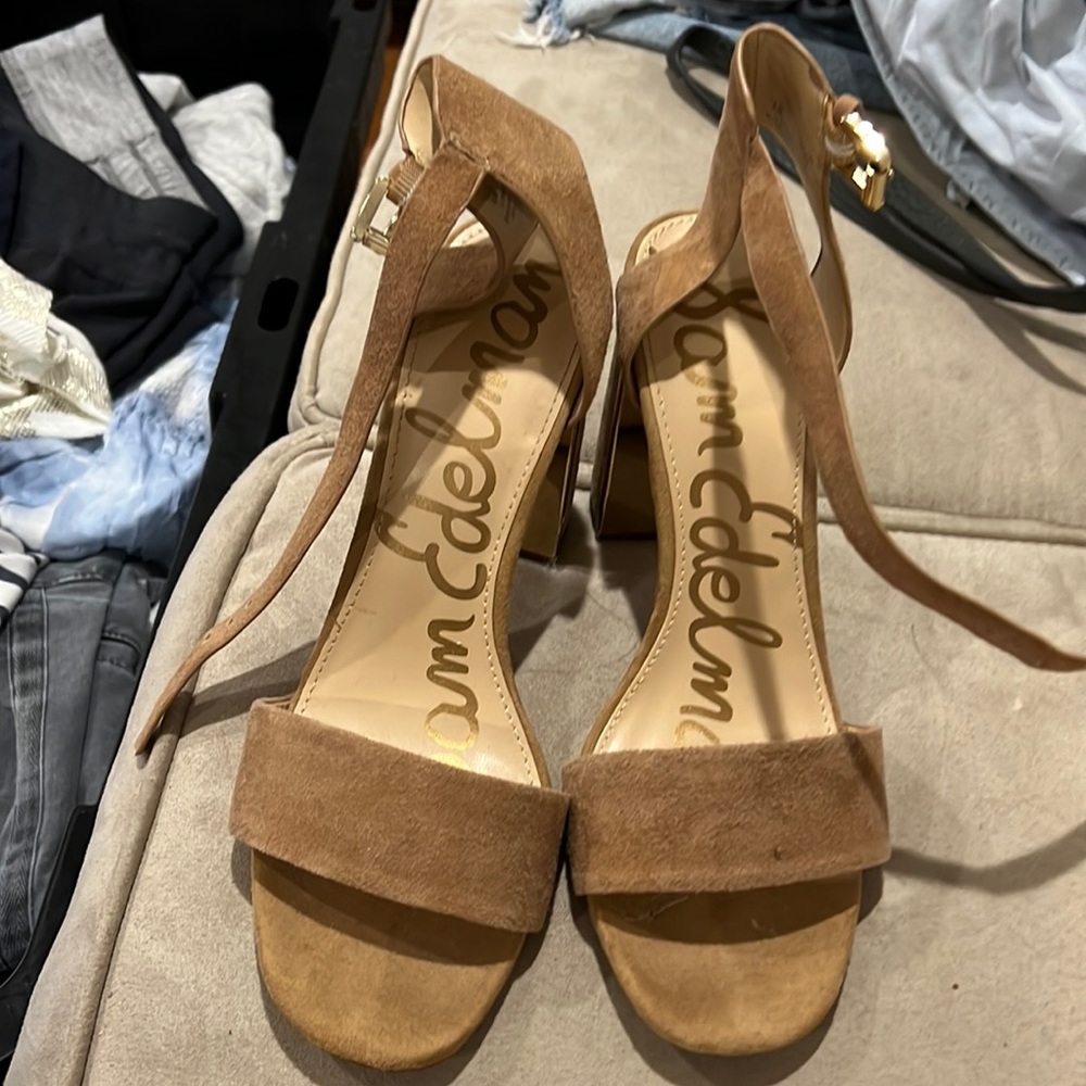 Sam Edelman suede sandal
